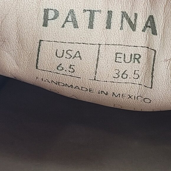 Patina Boardwalk Penny Loafer Women's Leather Dune Brown US Size 6.5 - Picture 8 of 8